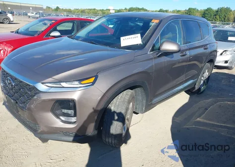 2019 Hyundai Santa Fe Se из США, поврежденный, VIN 5NMS2CAD4KH068696